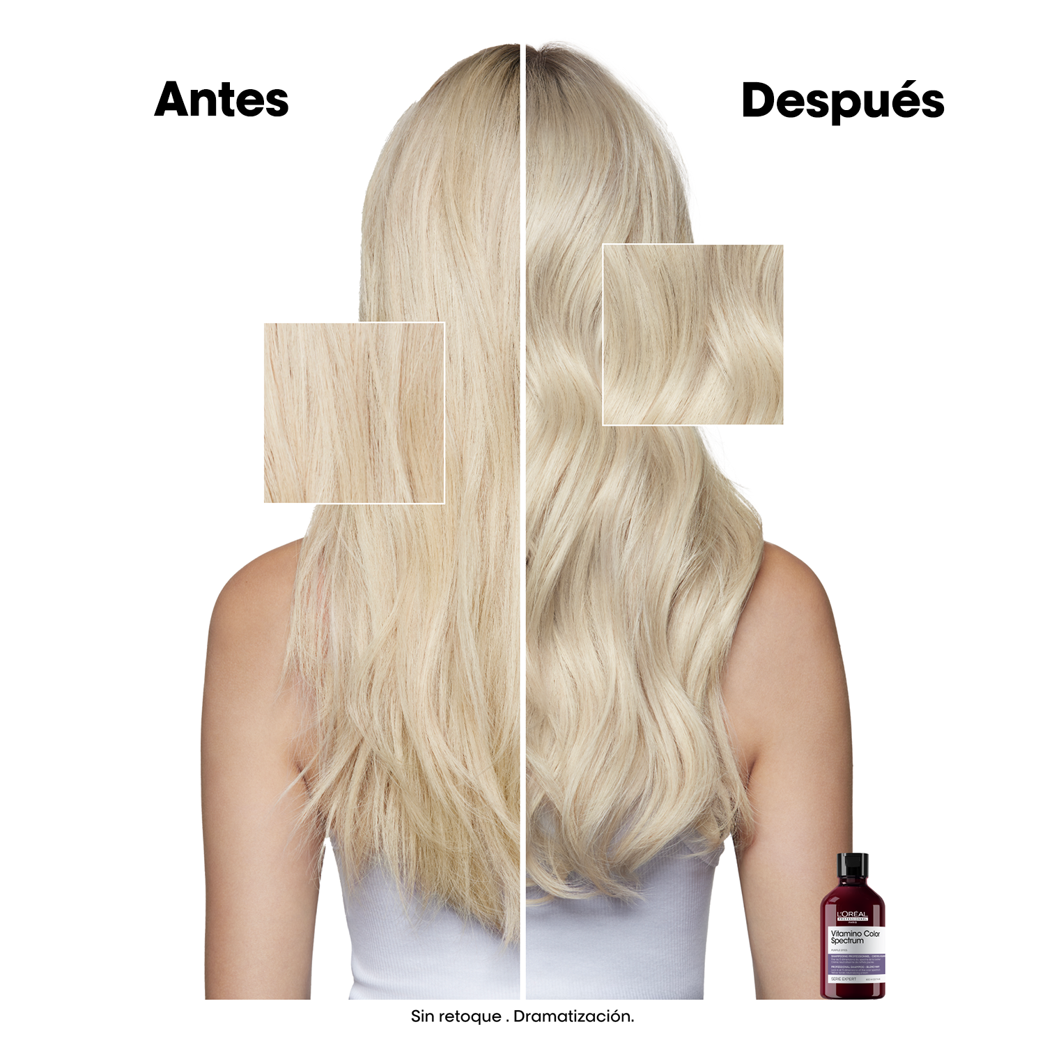 LÓREAL PROFESSIONNEL SE SPECTRUM PURPLE SHAMPOO (SHAMPOO NEUTRALIZADOR PARA CABELLO RUBIO)